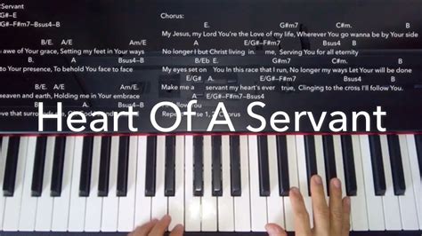 heart of a servant chords